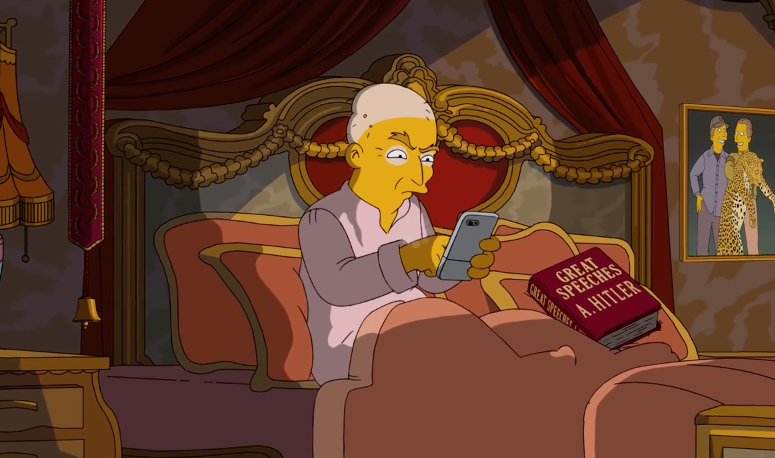 Os Simpsons apoiam Hillary Clinton